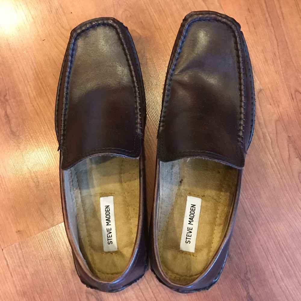 Men’s Leather Steve Madden Sz 11 Dress Shoe